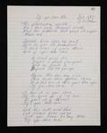 JOHNNY CASH HANDWRITTEN IF YOU LOVE ME LYRICS