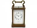 BRASS CARRIAGE CLOCK