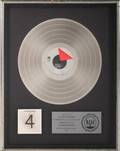 FOREIGNER PLATINUM RECORD AWARD