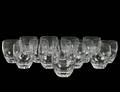 SET OF FOURTEEN BACCARAT CRYSTAL OLD FASHIONED GLASSES