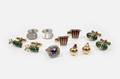 EVANDER HOLYFIELD OWNED GROUP OF CUFFLINKS
