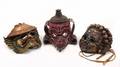GROUP OF THREE THE KING AND I STAGE MASKS