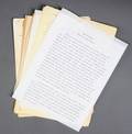 MARY PICKFORD MEMOIRS MANUSCRIPT