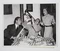 MARY PICKFORD WITH PHIL HARRIS AND BUDDY ROGERS VI