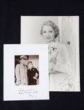 TWO INSCRIBED PHOTOGRAPHS FROM MARY PICKFORD