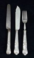 KINGS PATTERN STERLING FISH SERVICE