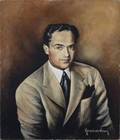 PORTRAIT OF BUDDY ROGERS BY MARGUERITE WATSON