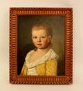 19th C American Portrait Oil of a Boy
