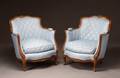 PAIR OF LOUIS XV STYLE ARMCHAIRS