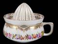 DRESDEN PORCELAIN LEMON JUICER