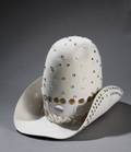 WHITE 10 GALLON COWBOY HAT