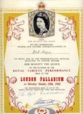 ROYAL VARIETY PERFORMANCE CERTIFICATE