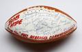 1982 CORNHUSKERS SIGNED FOOTBALL