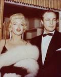 MARILYN MONROE AND MARILYN BRANDO AT PREMIERE
