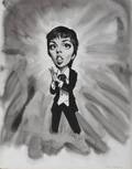 LIZA MINNELLI PLAYBOY CLUB CARICATURE