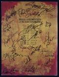BRUCE SPRINGSTEEN SIGNED TOUR BOOK