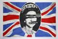 STEVE JONES GOD SAVE THE QUEEN FLAG SCARF