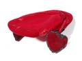 MARILYN MONROE SCARLET RED VELVET PILL BOX HAT