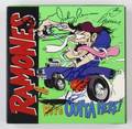 RAMONES  WERE OUT OF HERE SIGNED BOX SET