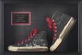 JOAN JETT WORN AND SIGNED SNEAKERS