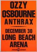 OZZY OSBOURNE CONCERT POSTER
