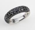 SHARONS GEMSTONE BLACK DIAMOND RING