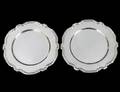 PAIR OF TIFFANY  CO STERLING SILVER BREAD AND BUTTER