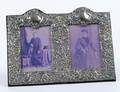 STERLING SILVER DOUBLE PHOTOGRAPH FRAME