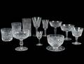 SEVENTYTWO PIECE WATERFORD CRYSTAL PART STEMWARE SET