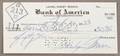 MARILYN MONROE SIGNED CHECK