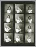 MARILYN MONROE CONTACT SHEET BY PHILIPPE HALSMAN