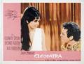 CLEOPATRA  ELIZABETH TAYLOR SIGNED LOBBY CARD