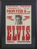 ELVIS PRESLEY 1956 CONCERT POSTER