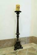 A GOTHIC STYLE PRICKET STICK