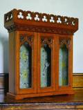 GOTHIC REVIVAL TABLE CUPBOARD