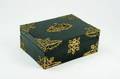 A GOTHIC REVIVAL EBONIZED TABLE BOX