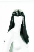 A FULL LENGTH BLACK CHER WIG
