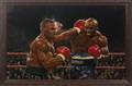 EVANDER HOLYFIELD VS MIKE TYSON ORIGINAL ARTWORK