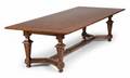 EVANDER HOLYFIELD MONUMENTAL CONTEMPORARY DINING TABLE