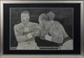 EVANDER HOLYFIELD VS RIDDICK BOWE ORIGINAL SKETCH