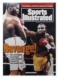 EVANDER HOLYFIELD VS RIDDICK BOWE SIGNED LARGE SPORTS ILLUSTRATED COVER