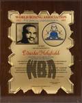 EVANDER HOLYFIELD 1993 WBA TWO TIME CHAMPION PLAQUE