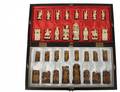 CARVED IVORY FIGURAL CHESS SET