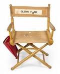 GLENN FORD DIRECTORS CHAIR AND SCRIPT