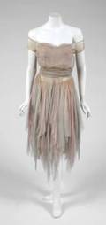 LESLIE CARON RAG DRESS FROM THE GLASS SLIPPER