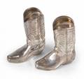 THEO FENNELL STERLING SALT AND PEPPER COWBOY BOOTS