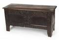 17TH CENTURY OAK COFFER