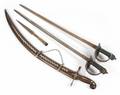 GROUP OF VINTAGE MIDDLE EASTERN SWORDS