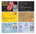 RONNIE WOOD GROUP OF CHARGE CARDS
