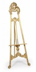 VINTAGE CARVED GILTWOOD DISPLAY EASEL
